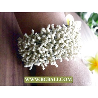 Grass Beads Multi Seeds Streched Bracelets